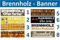 Brennholzbanner