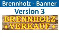 Brennholzbanner