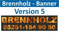 Brennholzbanner