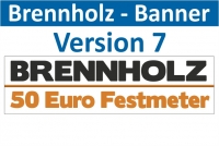 Brennholzbanner