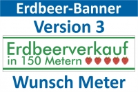 Erdbeerbanner