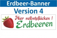 Erdbeerbanner