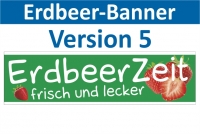 Erdbeerbanner