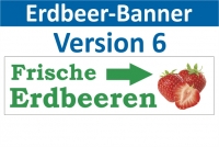 Erdbeerbanner