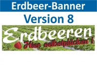 Erdbeerbanner