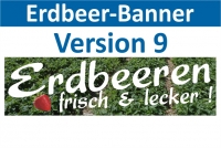 Erdbeerbanner