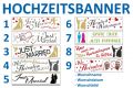 Hochzeitsbanner